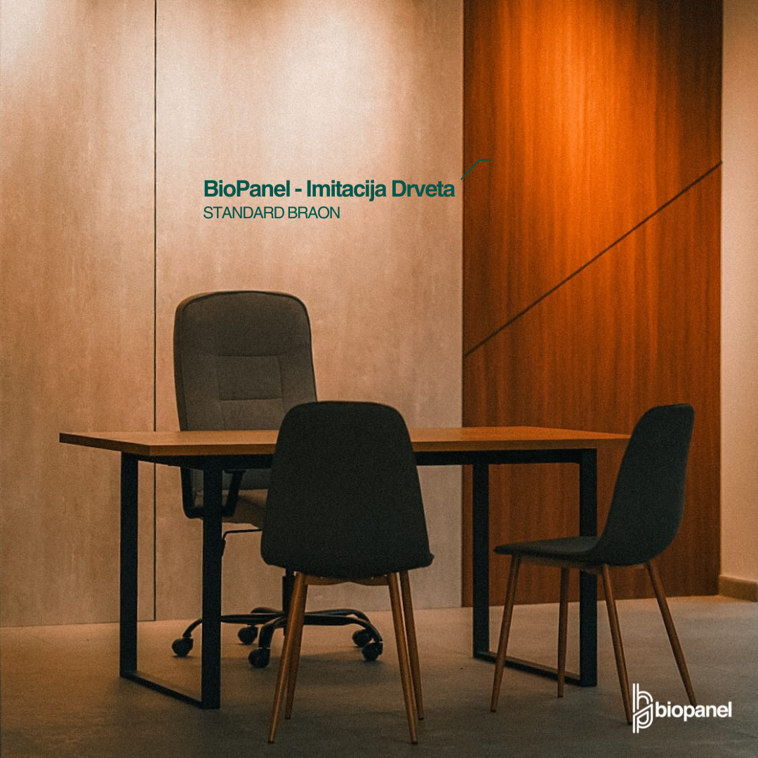 BioPanel - Imitation Wood - Standard Brown