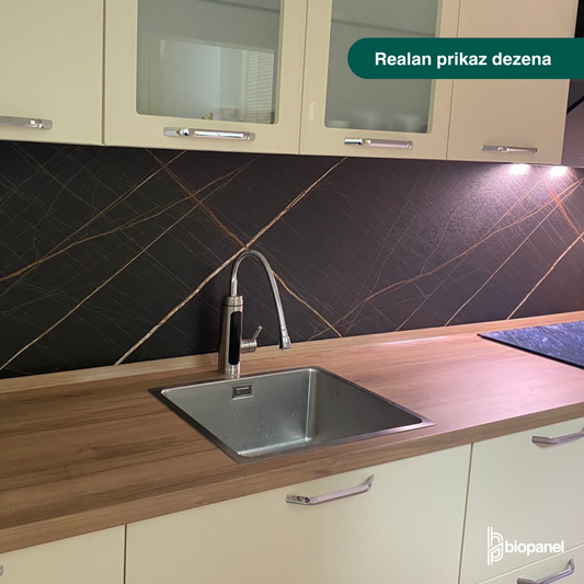 YL056 - Imitacija Mermera - Crni